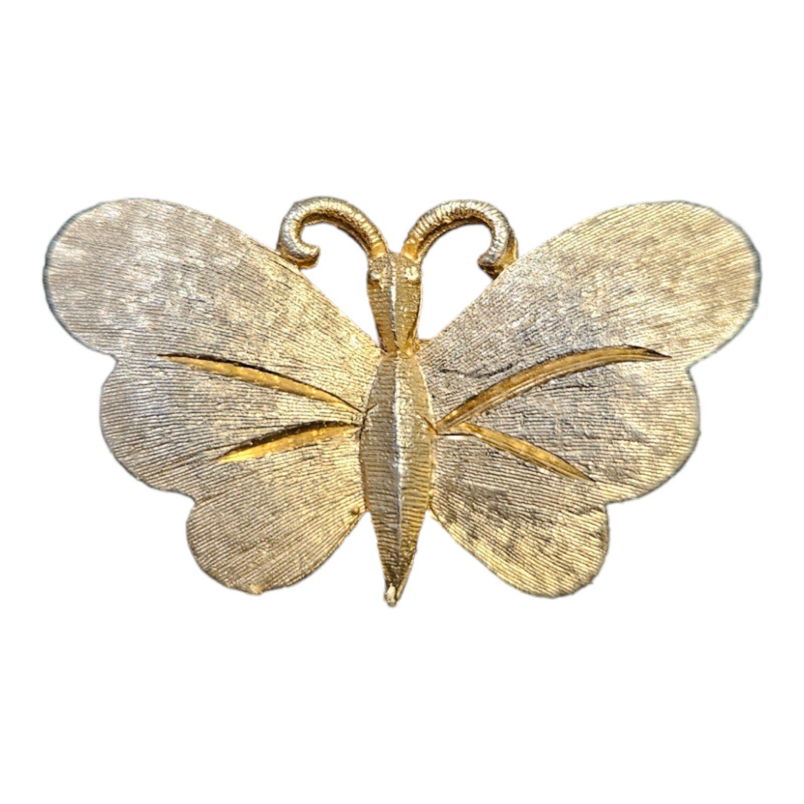 Vintage Gold Mamselle Moth Brooch 45$